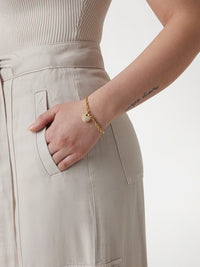 GUESS CRAZY IN LOVE Gold Plated Bracelet