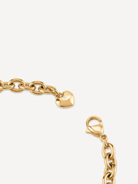 GUESS CRAZY IN LOVE Gold Plated Bracelet