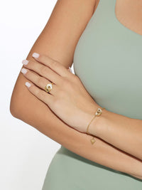GUESS BLOOMING SUMMER Gold Plated Bracelet