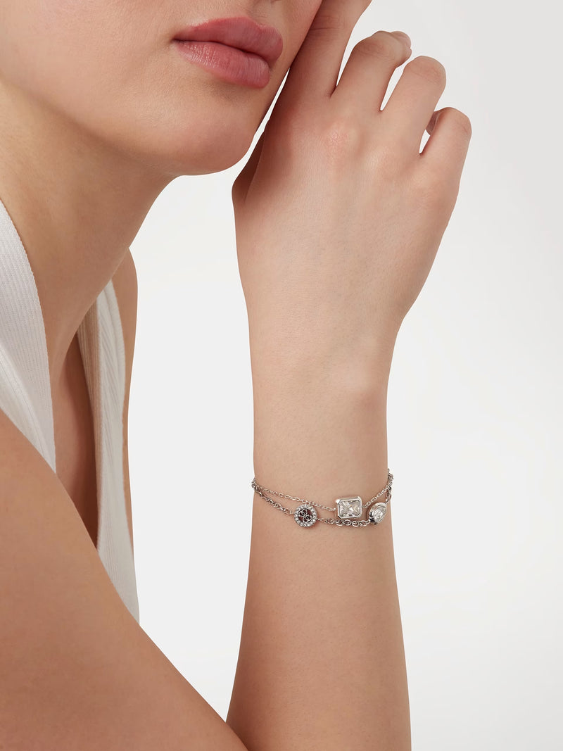 GUESS 4G LIGHT Silver-Tone Bracelet – GC Shop Egypt
