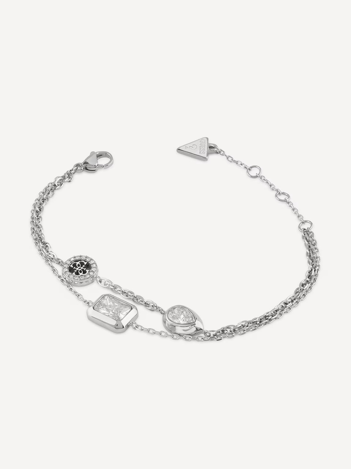 GUESS 4G LIGHT Silver-Tone Bracelet