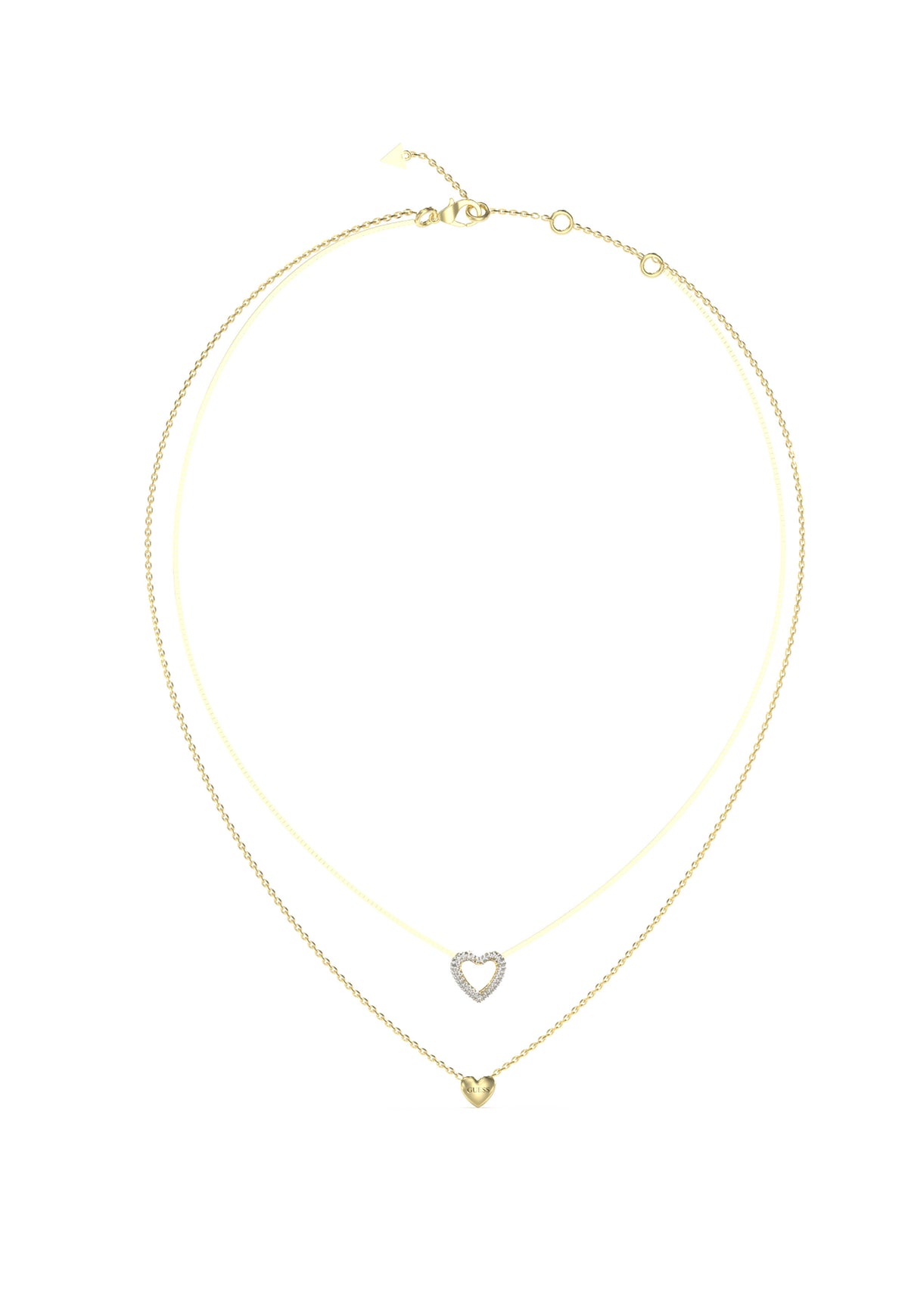 GUESS BELOVED Gold Plated Necklace