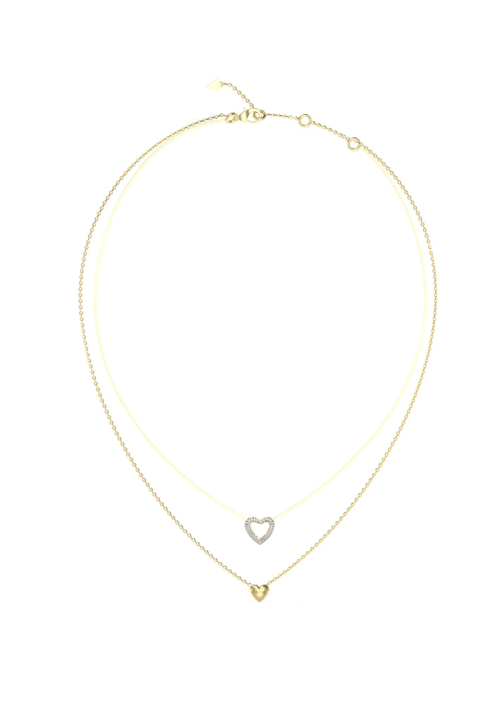 GUESS BELOVED Gold Plated Necklace