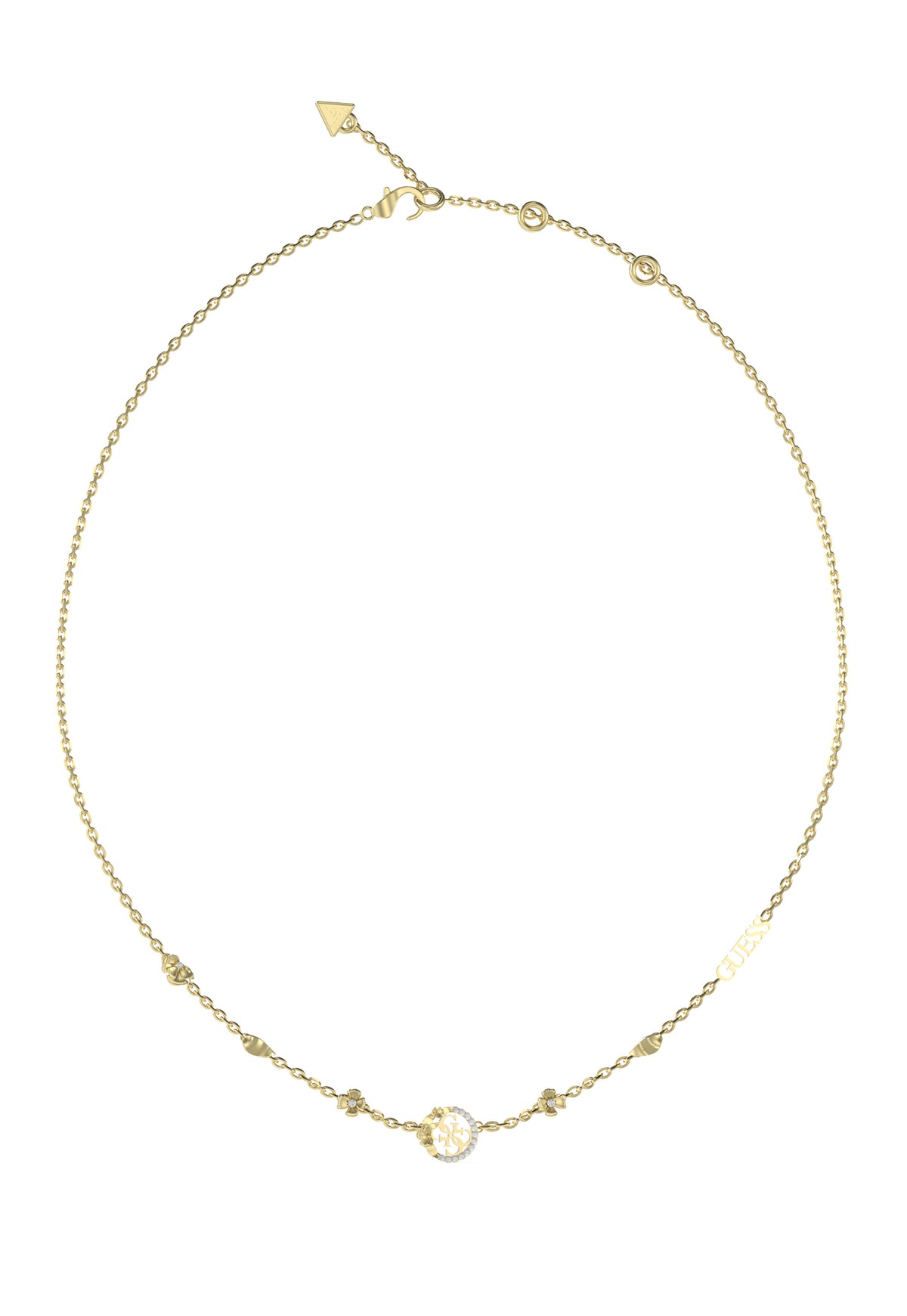 GUESS 4 LOVE Gold Plated Necklace