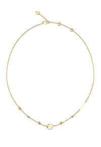 GUESS 4 LOVE Gold Plated Necklace