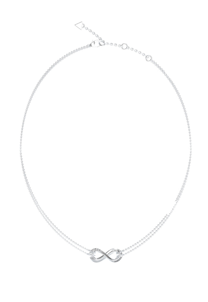 GUESS AMORE Silver-Tone Necklace