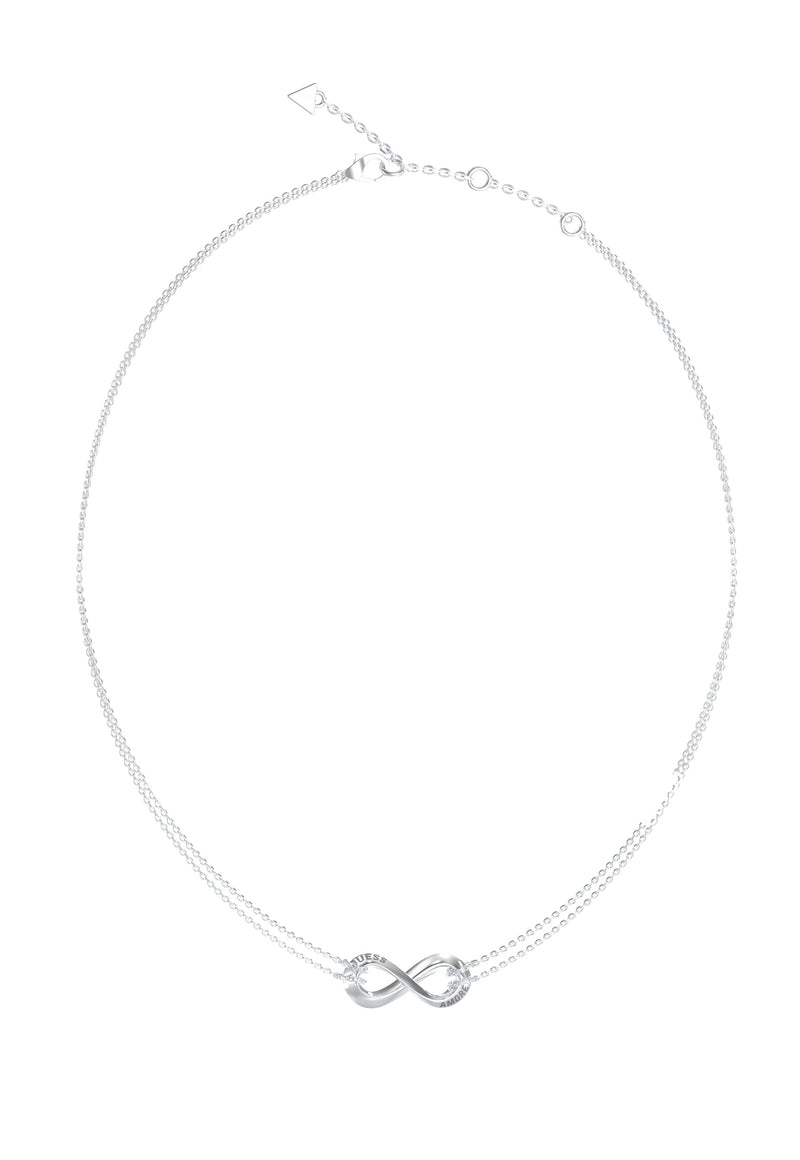 GUESS AMORE Silver-Tone Necklace