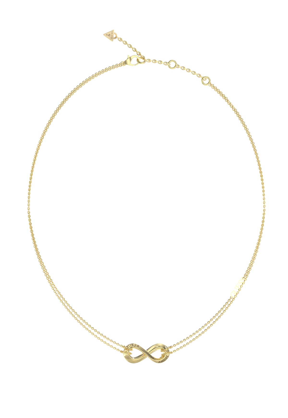 GUESS AMORE Gold Plated Necklace