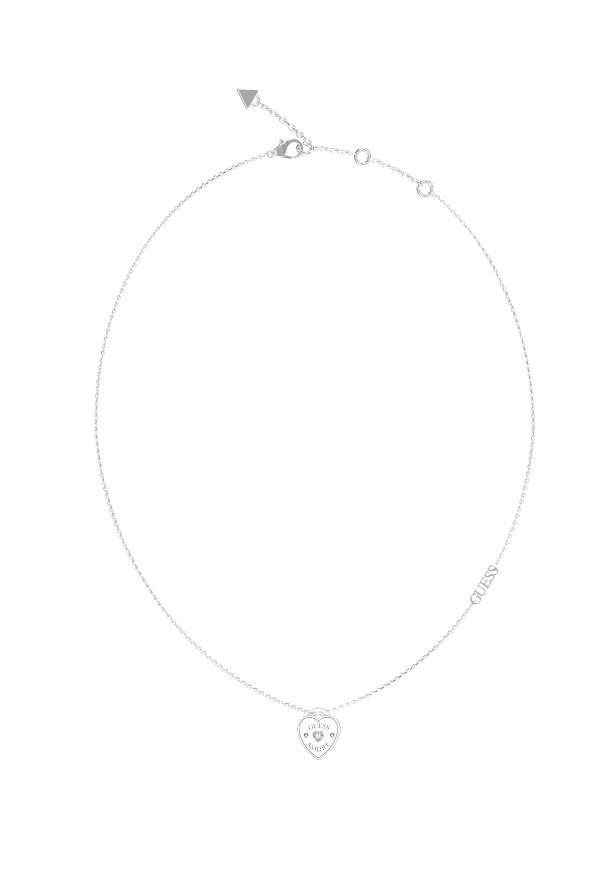 GUESS AMORE Silver-Tone Necklace