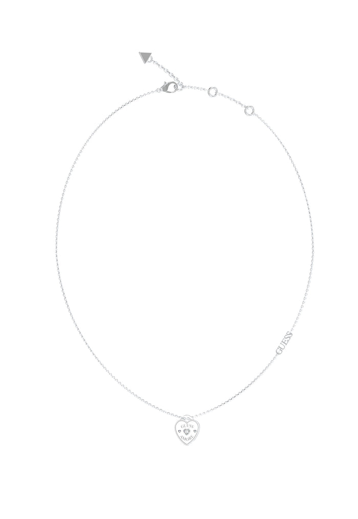 GUESS AMORE Silver-Tone Necklace