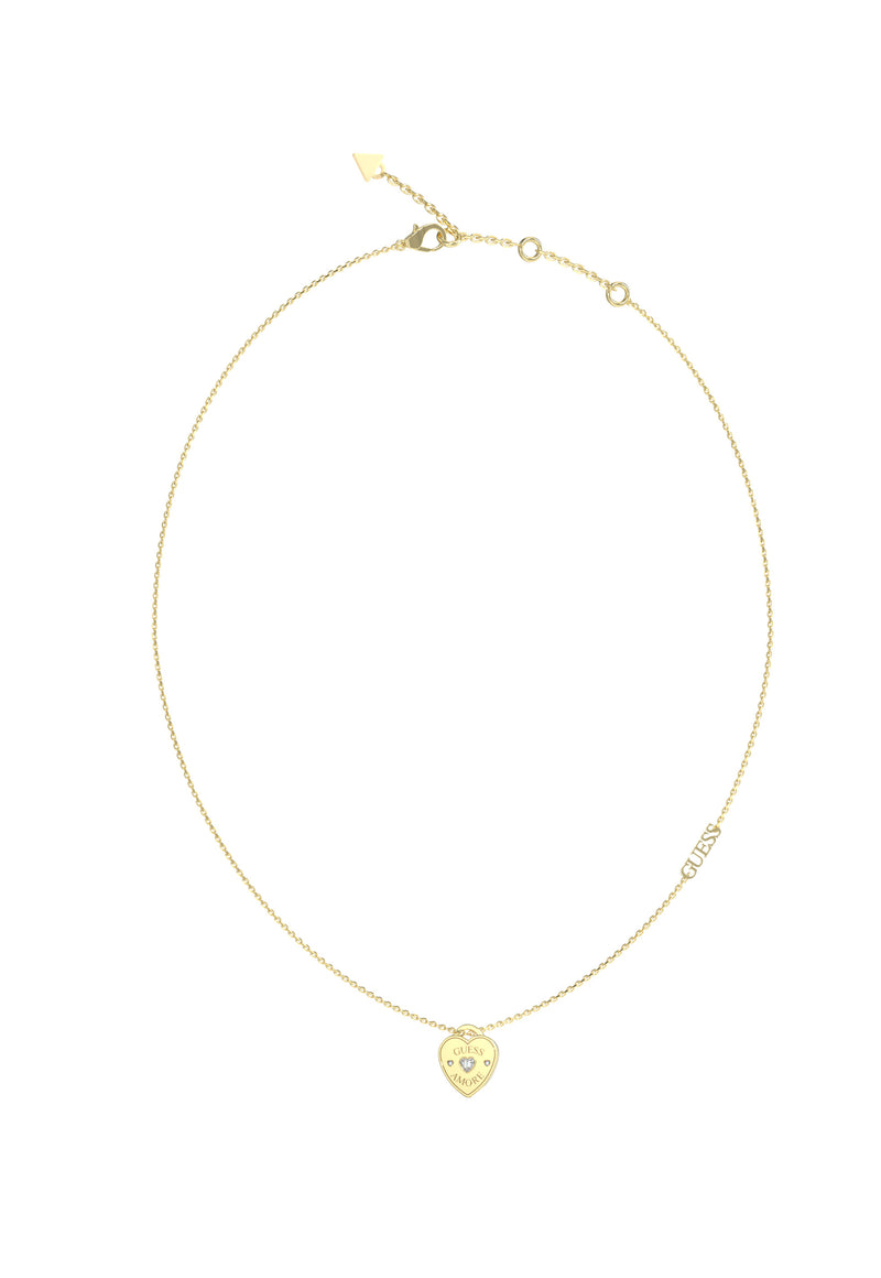 GUESS AMORE Gold Plated Necklace