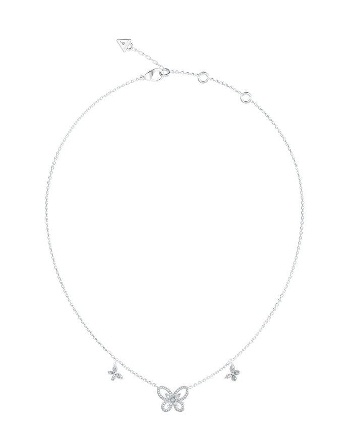 GUESS LILY Silver-Tone Necklace