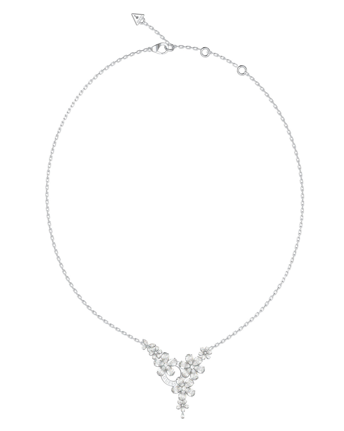 GUESS LILY Silver-Tone Necklace