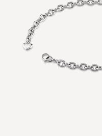 GUESS CRAZY IN LOVE Silver-Tone Necklace
