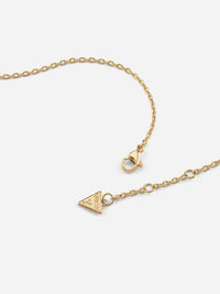 GUESS BLOOMING SUMMER Gold Plated Necklace