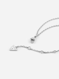 GUESS BLOOMING SUMMER Silver-Tone Necklace
