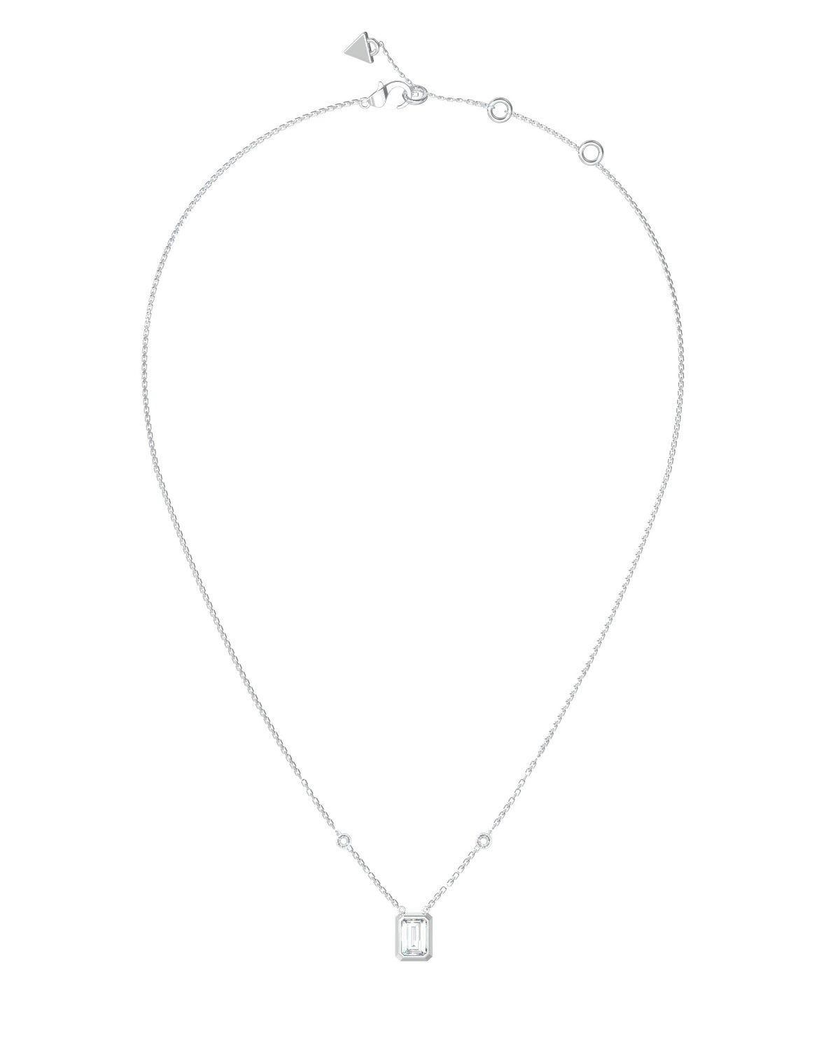 GUESS 4G LIGHT Silver-Tone Necklace