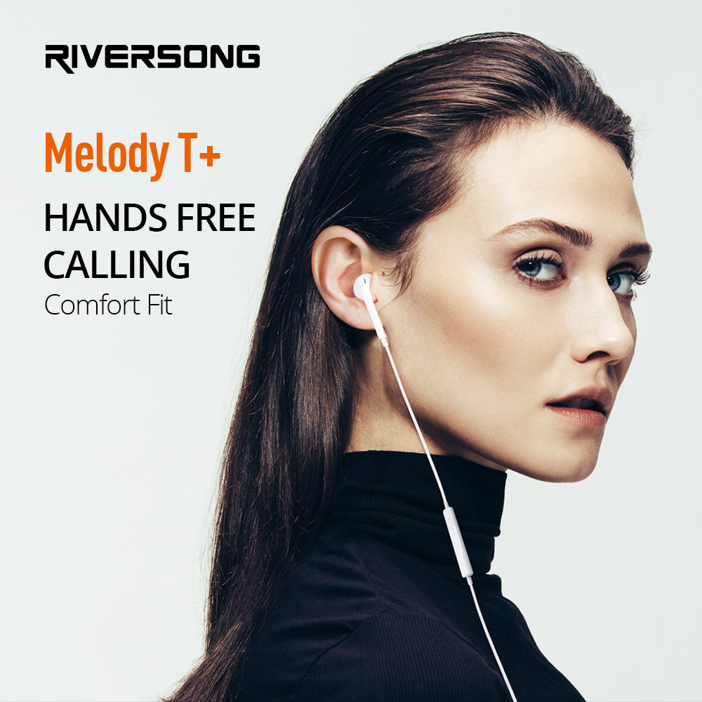 RIVERSONG Melody T+ Headset Earphones - EA130