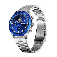 RIVERSONG Motive 9 Max 1.43" AMOLED Screen Stainless Steel Bracelet Smart Watch - SW903