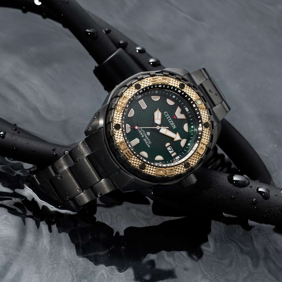 CITIZEN NB6008-82X Promaster Green Anaconda Limited Edition