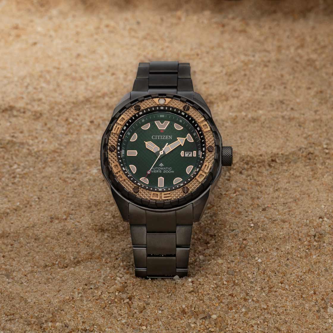 CITIZEN NB6008-82X Promaster Green Anaconda Limited Edition