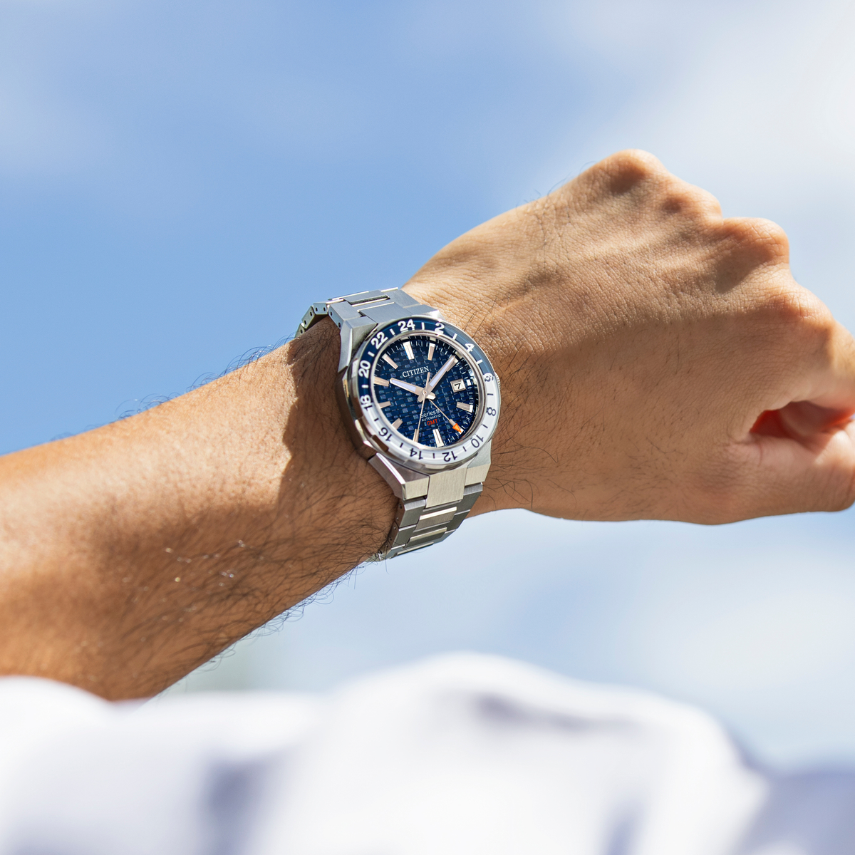 CITIZEN NB6034-58L Series8 GMT Automatic