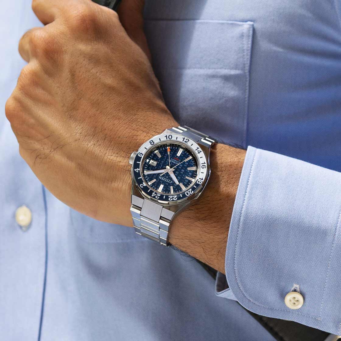 CITIZEN NB6034-58L Series8 GMT Automatic