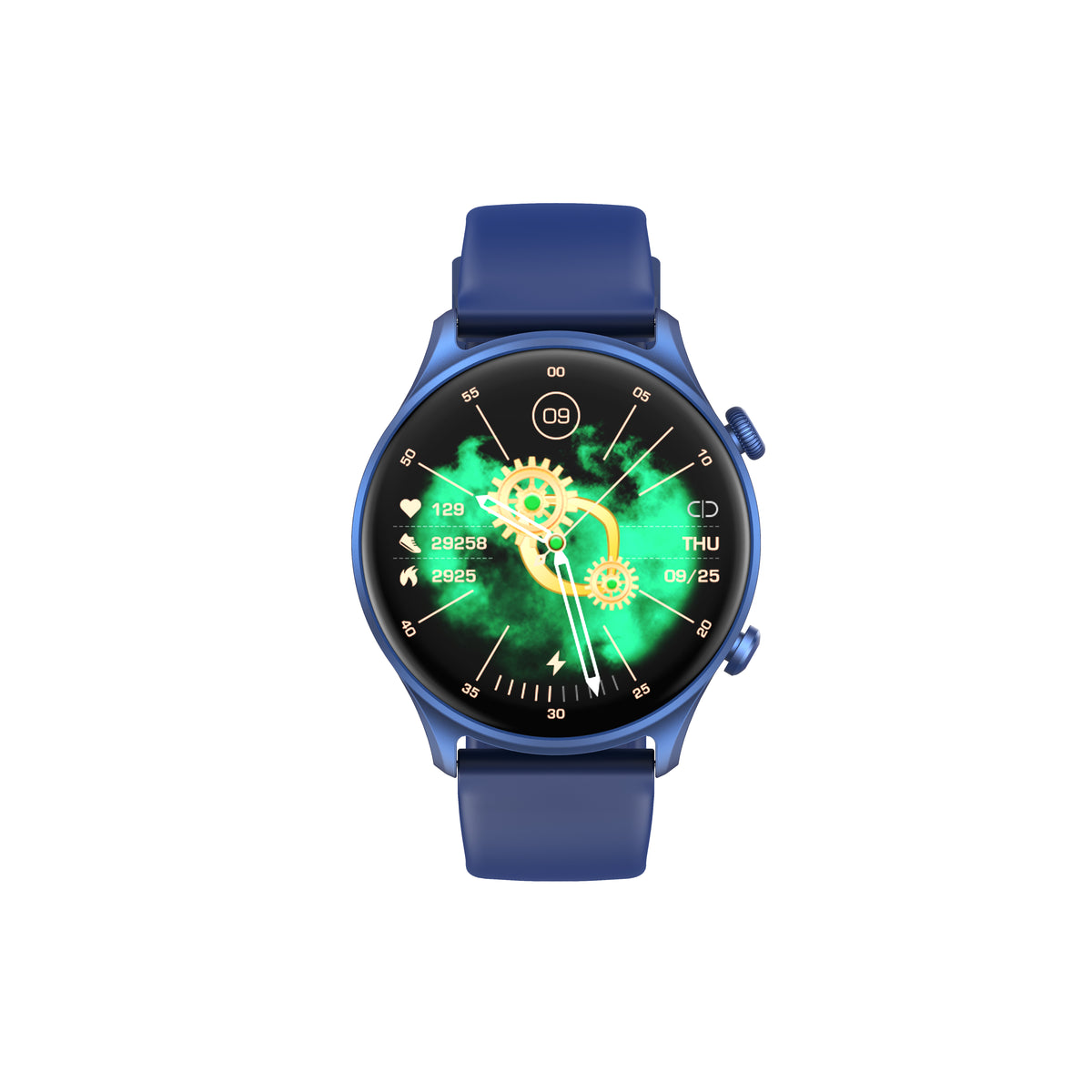 RIVERSONG Motive 7C 1.52" Bluetooth Calling Smart Watch - SW71 Navy Blue