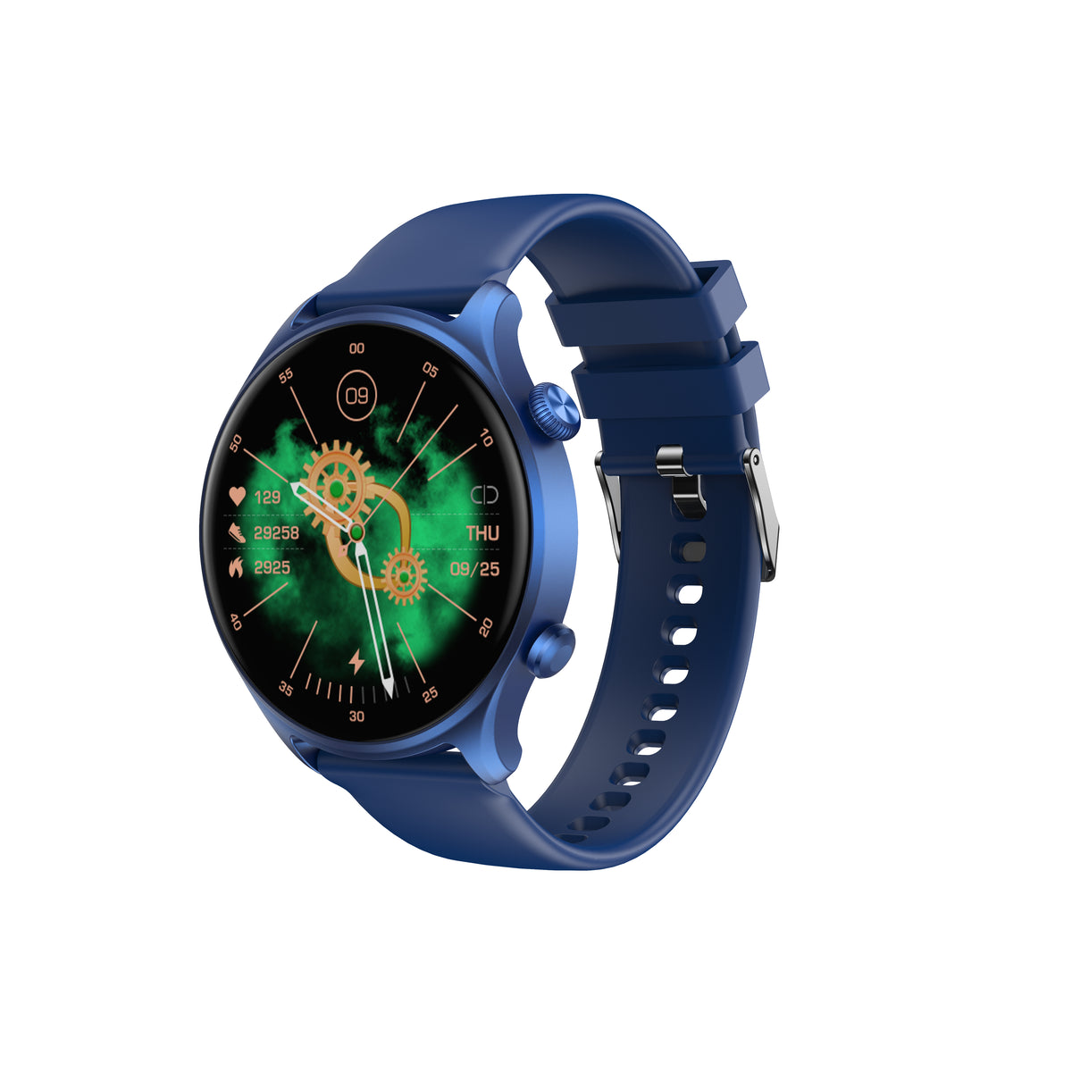 RIVERSONG Motive 7C 1.52" Bluetooth Calling Smart Watch - SW71 Navy Blue