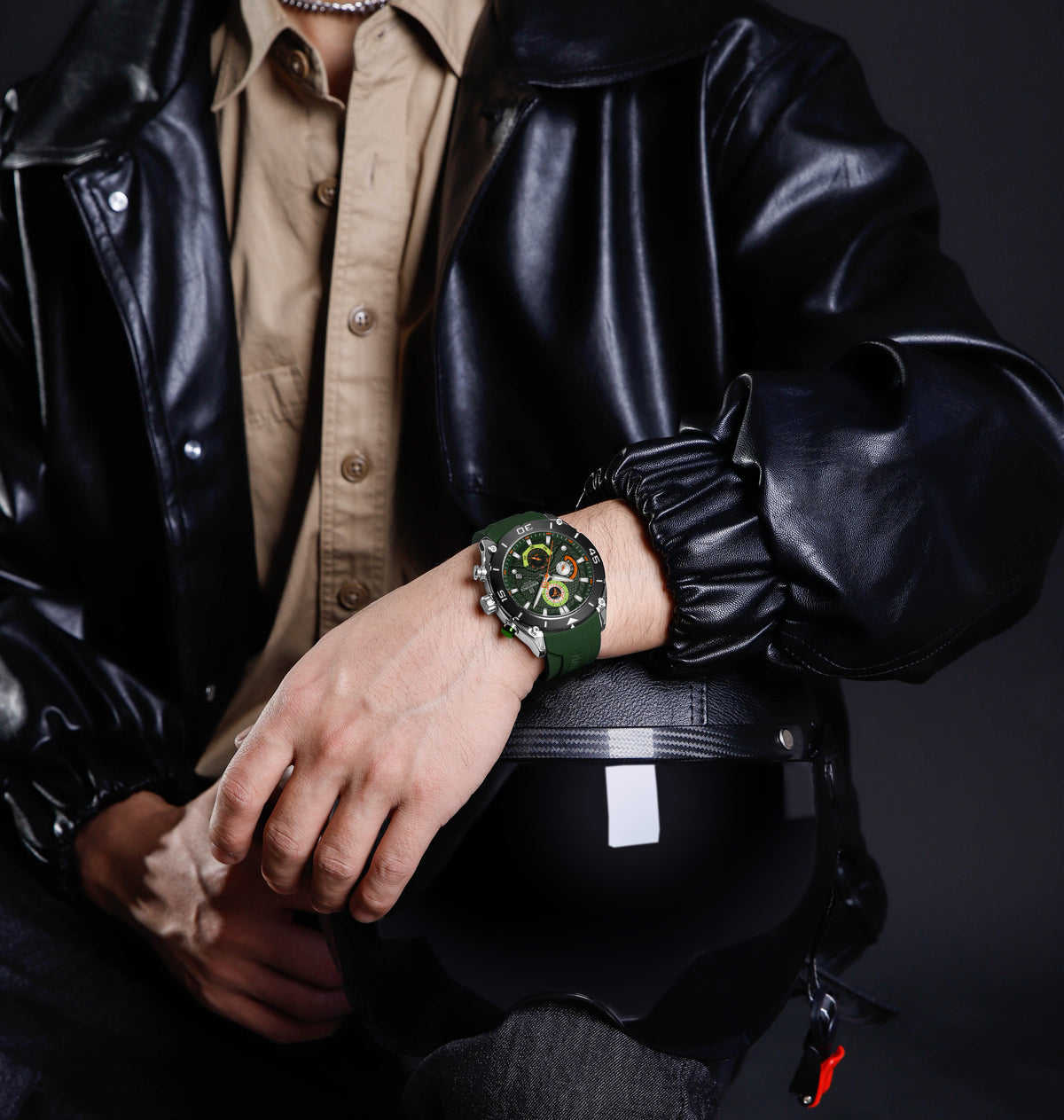 NAVIFORCE NF8038 S/GN/GN Men Watch