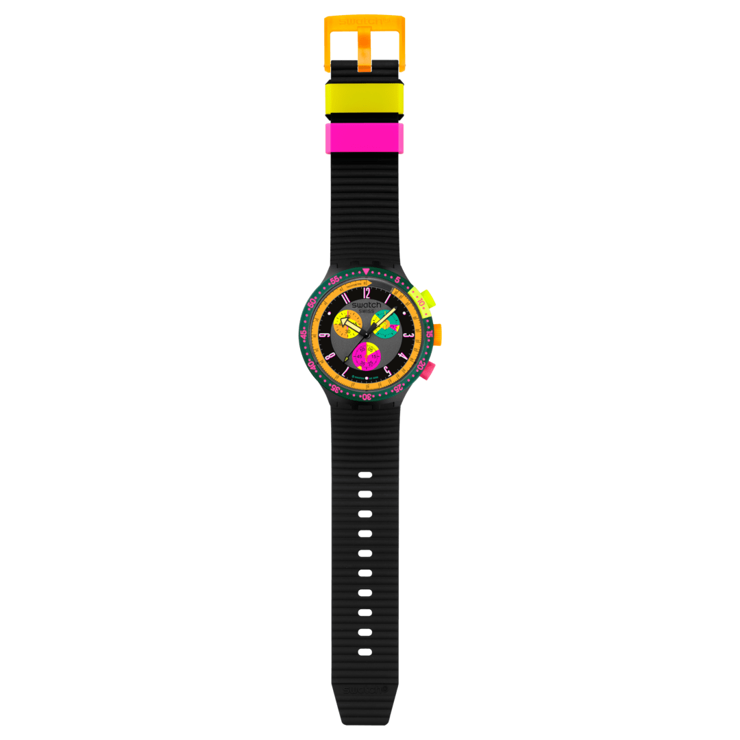 SWATCH Neon Seppia SB02B104