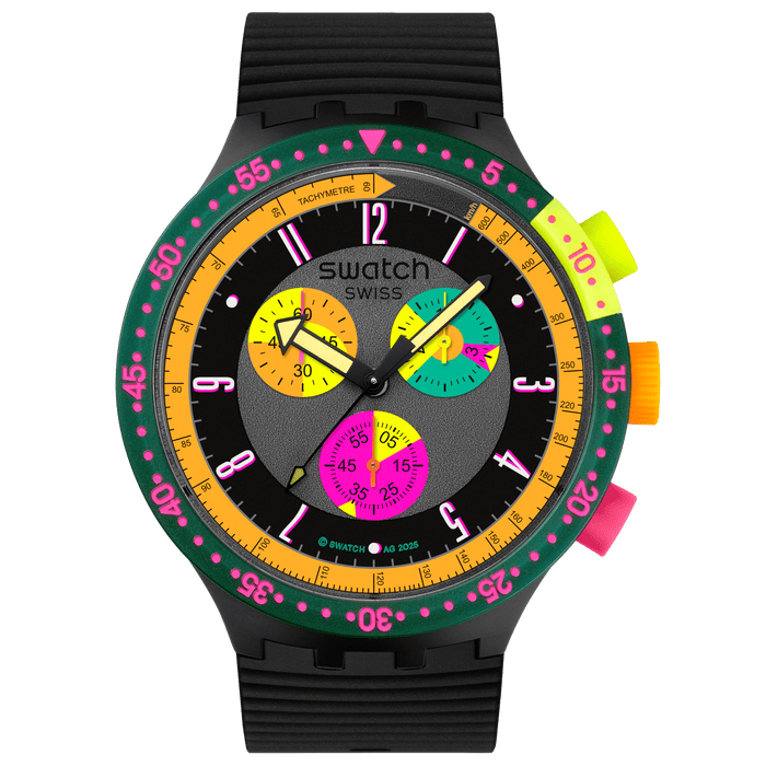 SWATCH Neon Seppia SB02B104