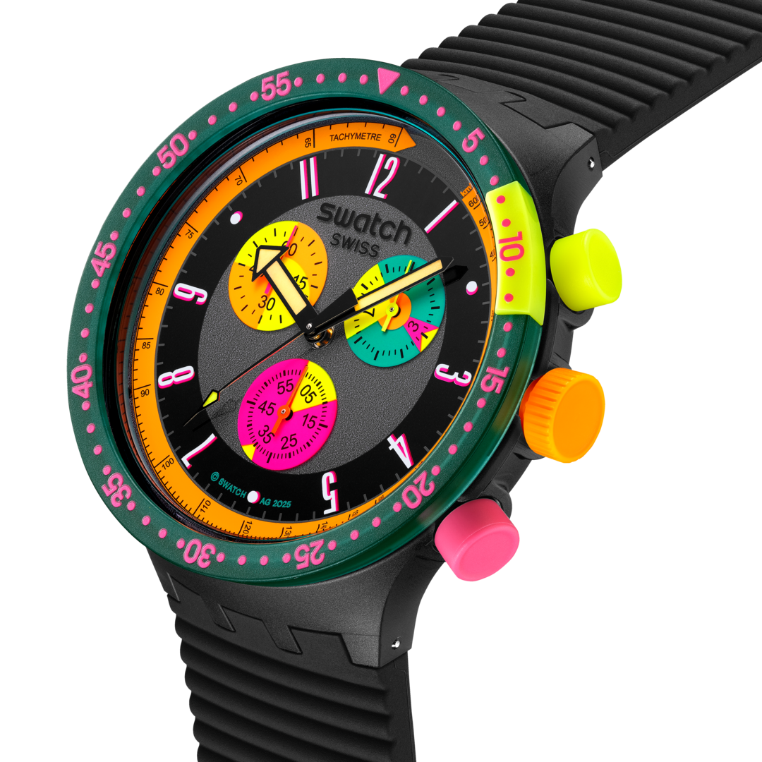 SWATCH Neon Seppia SB02B104