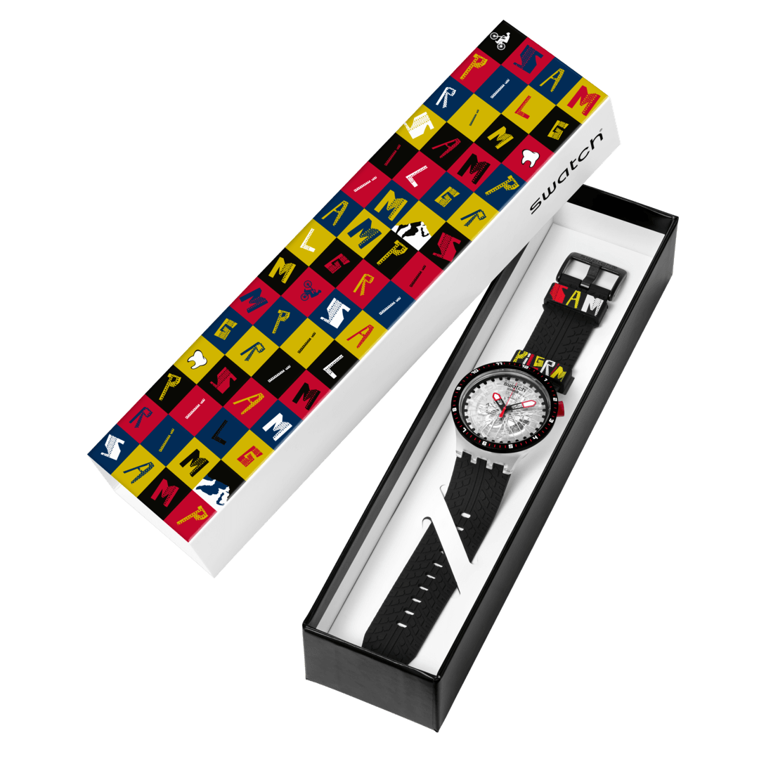 SWATCH THE PILGRIM - TREAD ON IT SB05K103