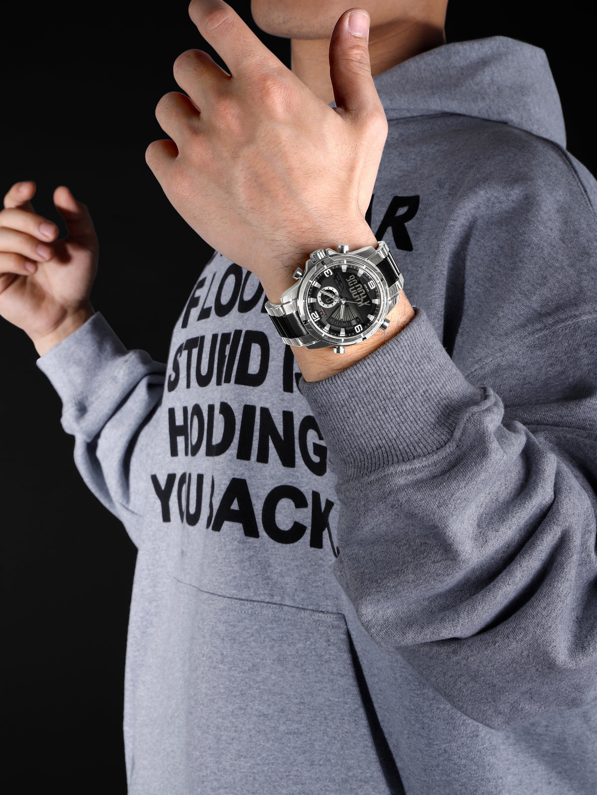 NAVIFORCE NF9257 S/B/B Men Watch