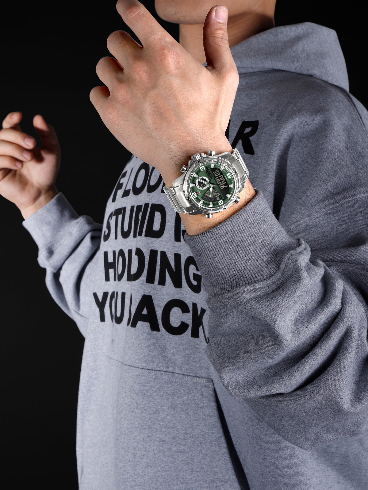 NAVIFORCE NF9257 S/GN/S Men Watch