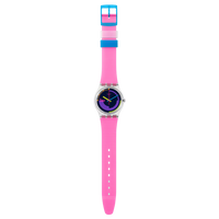 SWATCH NEON PINK PODIUM SO28K111