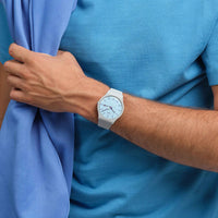 SWATCH BLUEBERRY SKY SO29M702