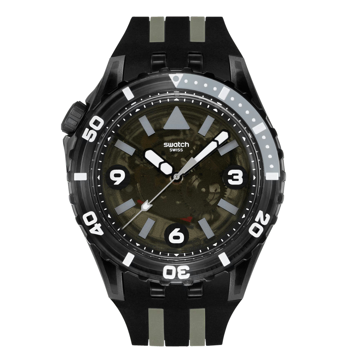 SWATCH BLACK SEA NETTLE SSCU09B100