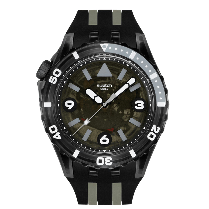 SWATCH BLACK SEA NETTLE SSCU09B100