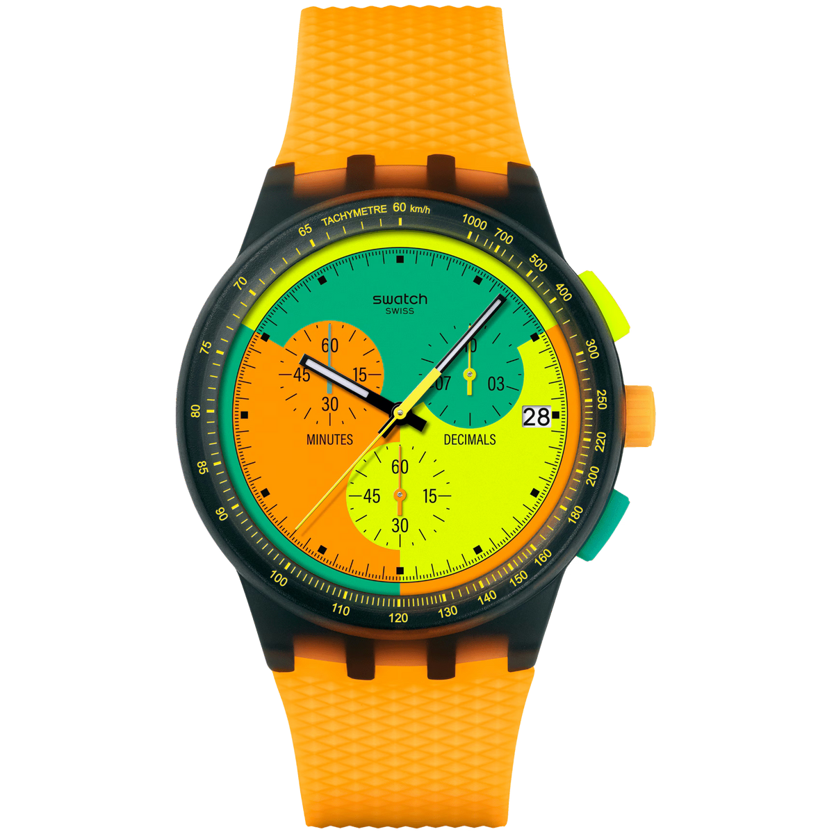 SWATCH NEON SIGNAL FLAG SUSB422