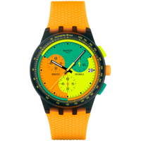 SWATCH NEON SIGNAL FLAG SUSB422