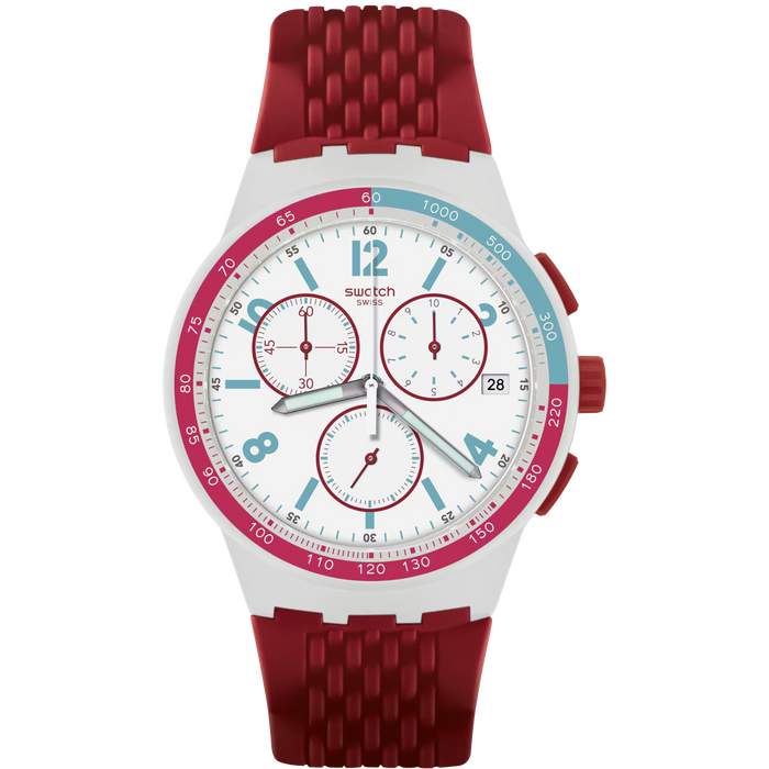 SWATCH RED TRACK SUSM403