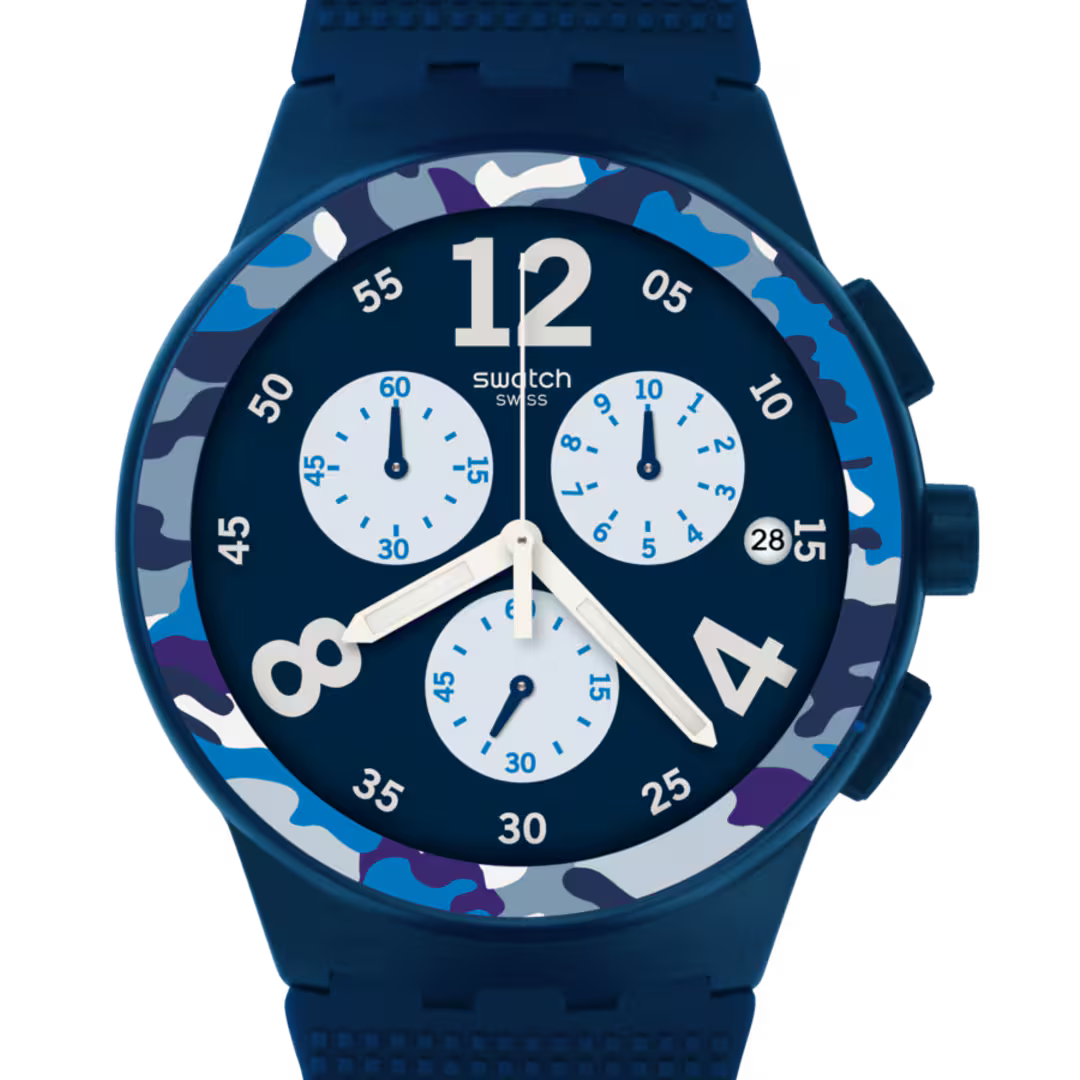 SWATCH CAMOBLU SUSN414