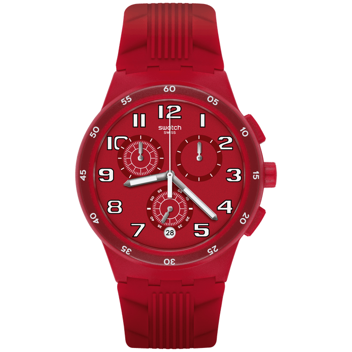 SWATCH RED STEP SUSR404