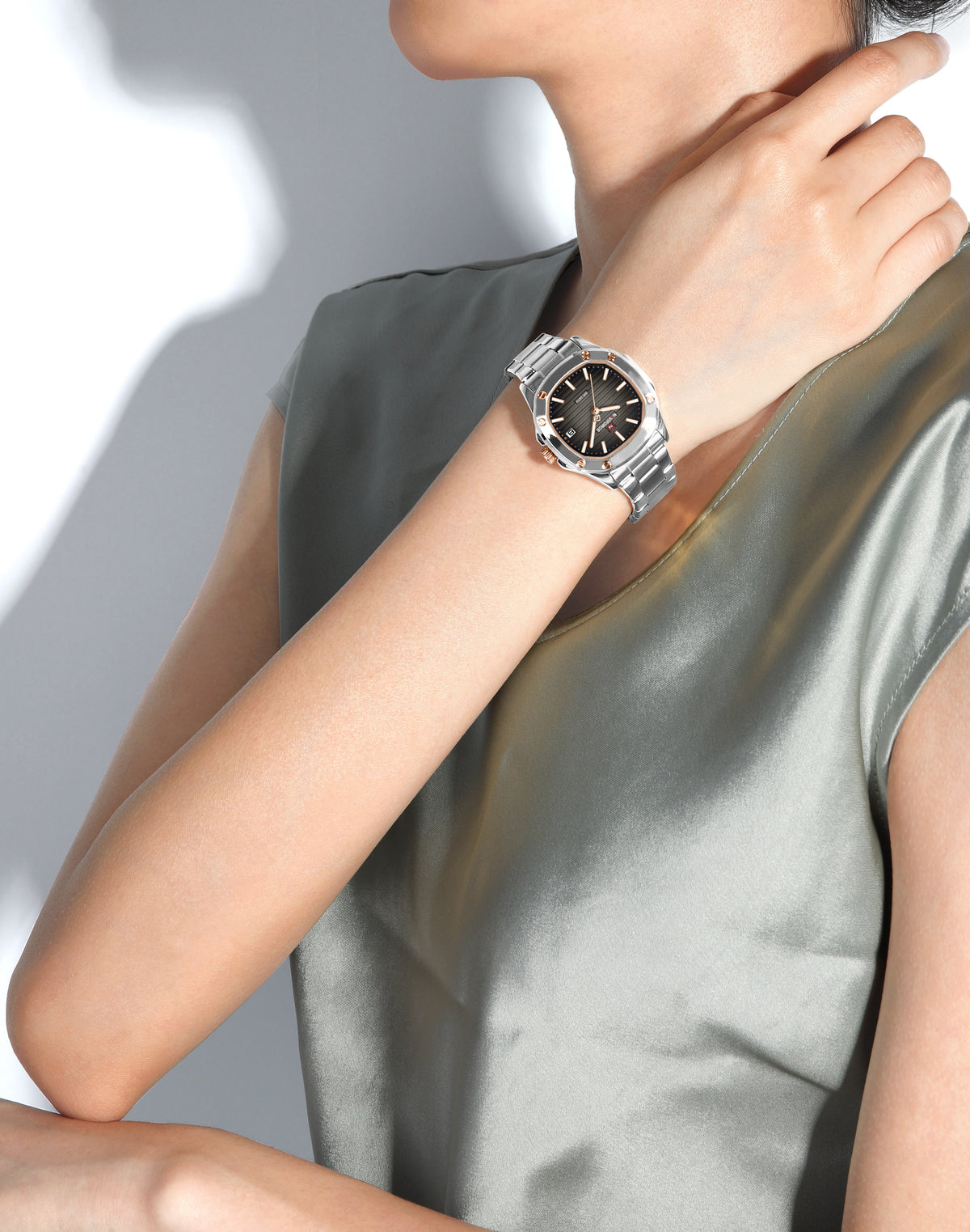 NAVIFORCE NF5069S S/BGY/S Women Watch