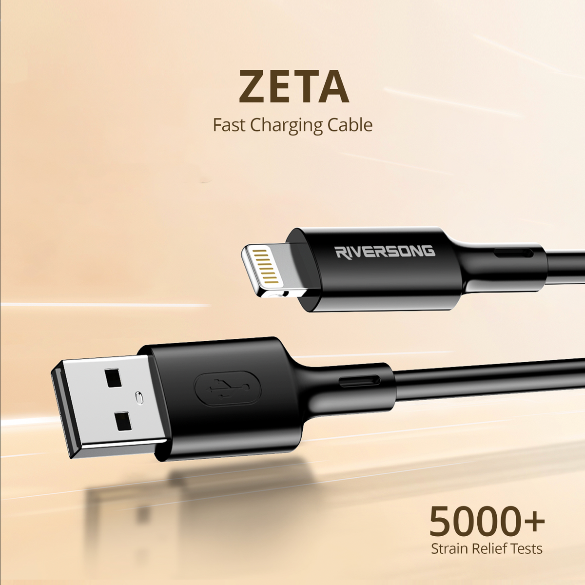 RIVERSONG ZETA Lightning Cable 1m - CL118