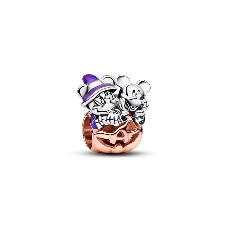 Pandora x Disney Mickey and Minnie pumpkin sterling silver
