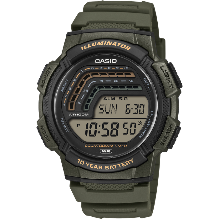 CASIO WS-1800-3AVDF Men Watch