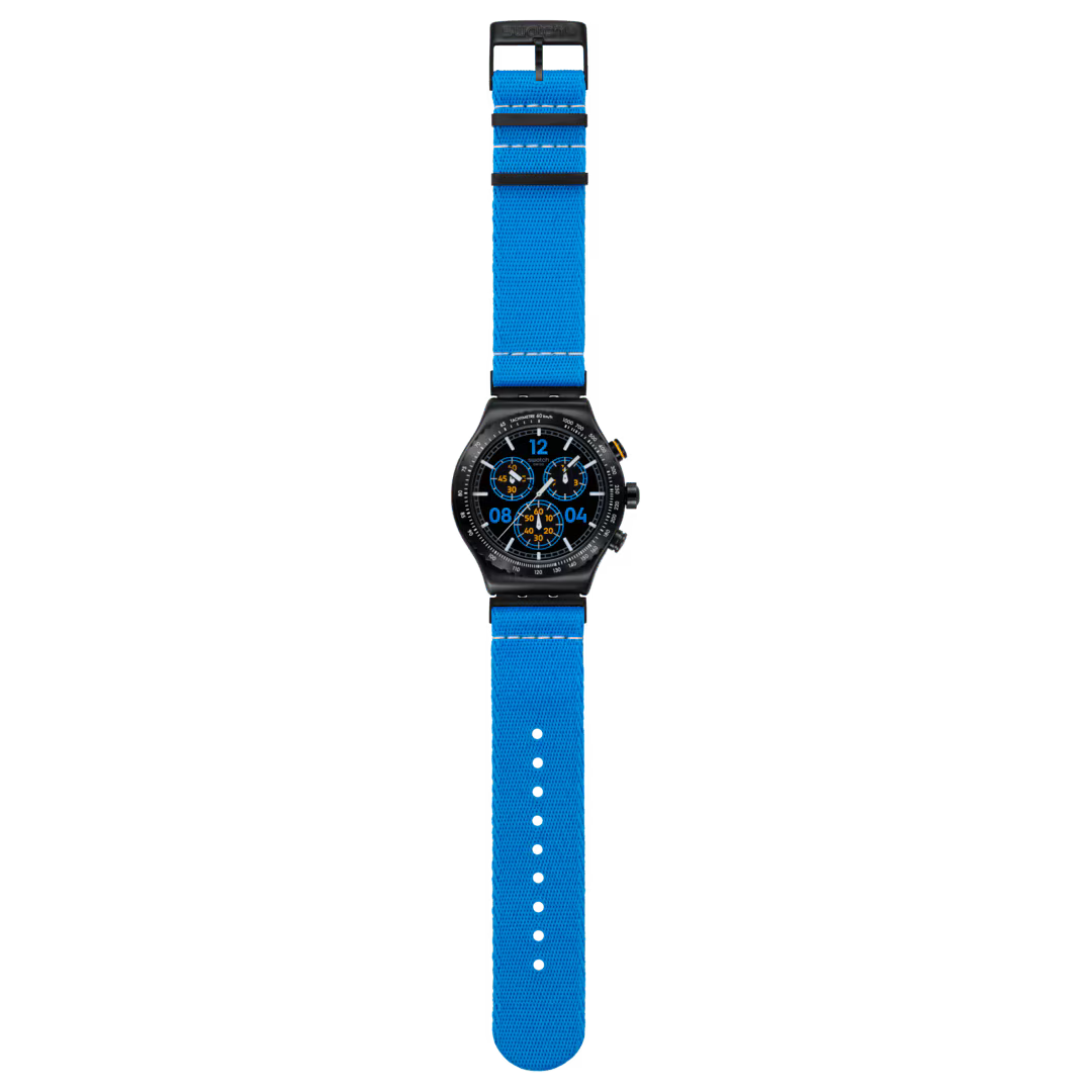 SWATCH MOMENTS IN BLUE YVB100